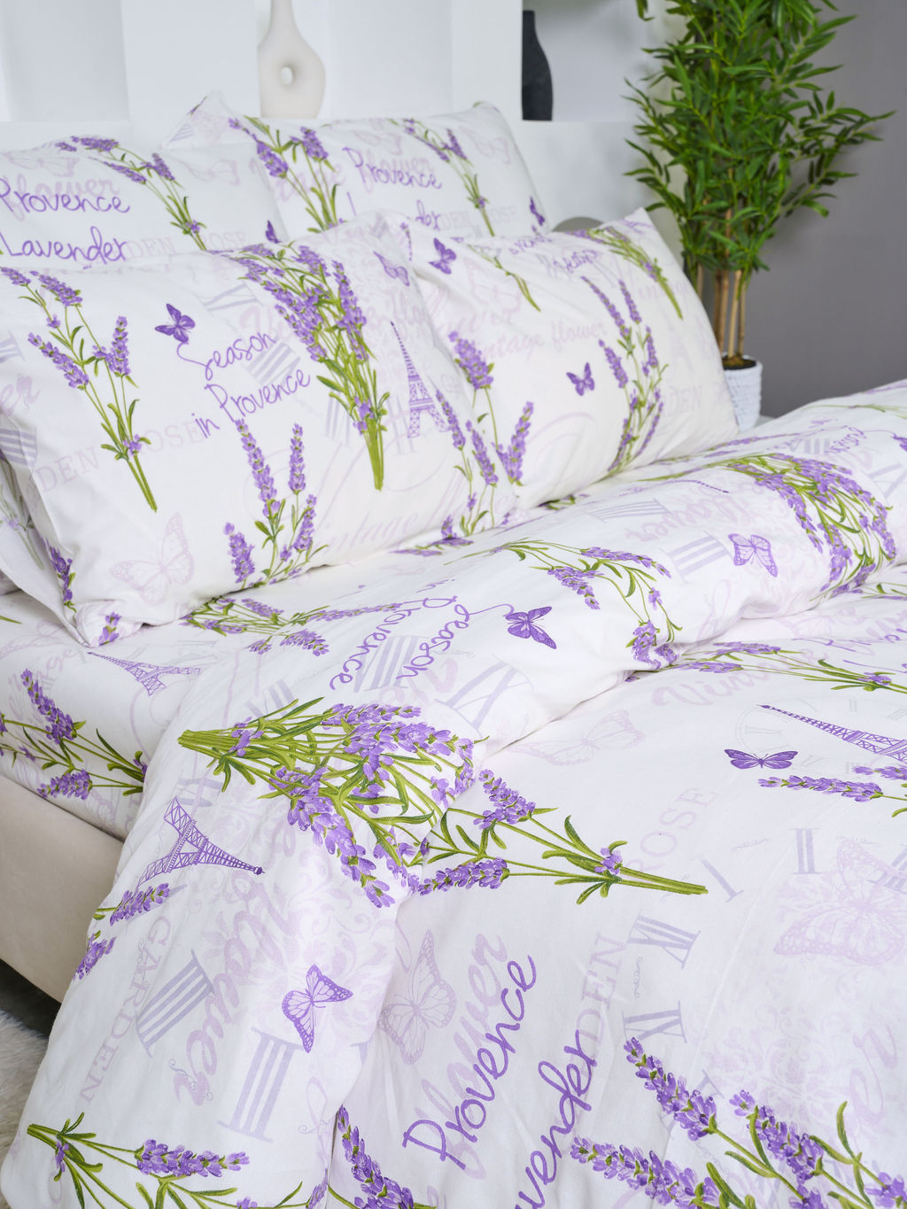 Комплект наволочек бязь - Лаванда 50х70