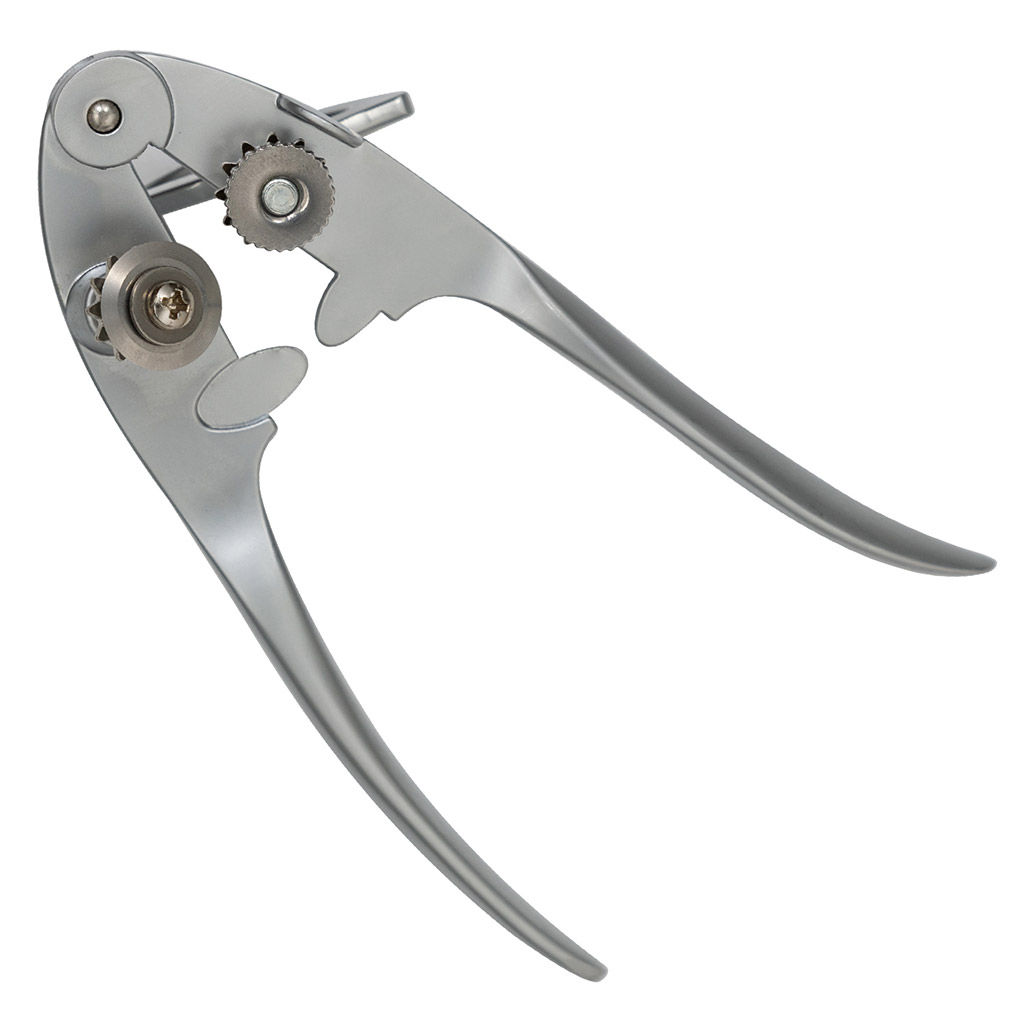 Консервовскрыватель металлический TalleR 17,1х4,2х6,6, цинковый сплав, никелированная матовая поверхность, в блистере (Китай) - Домашняя мода фото 2