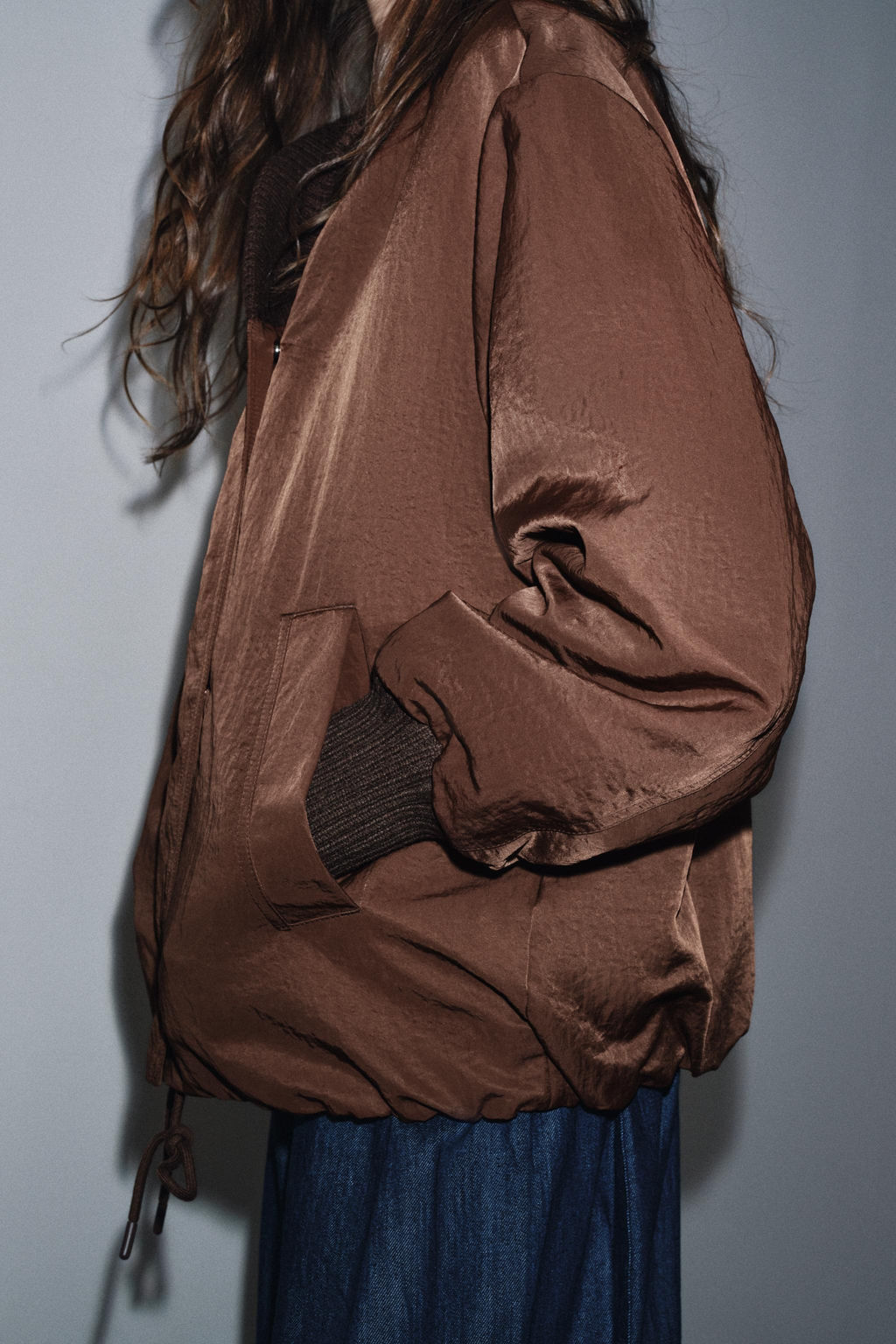 ZW COLLECTION RIBBED JACKET - Zara фото 5
