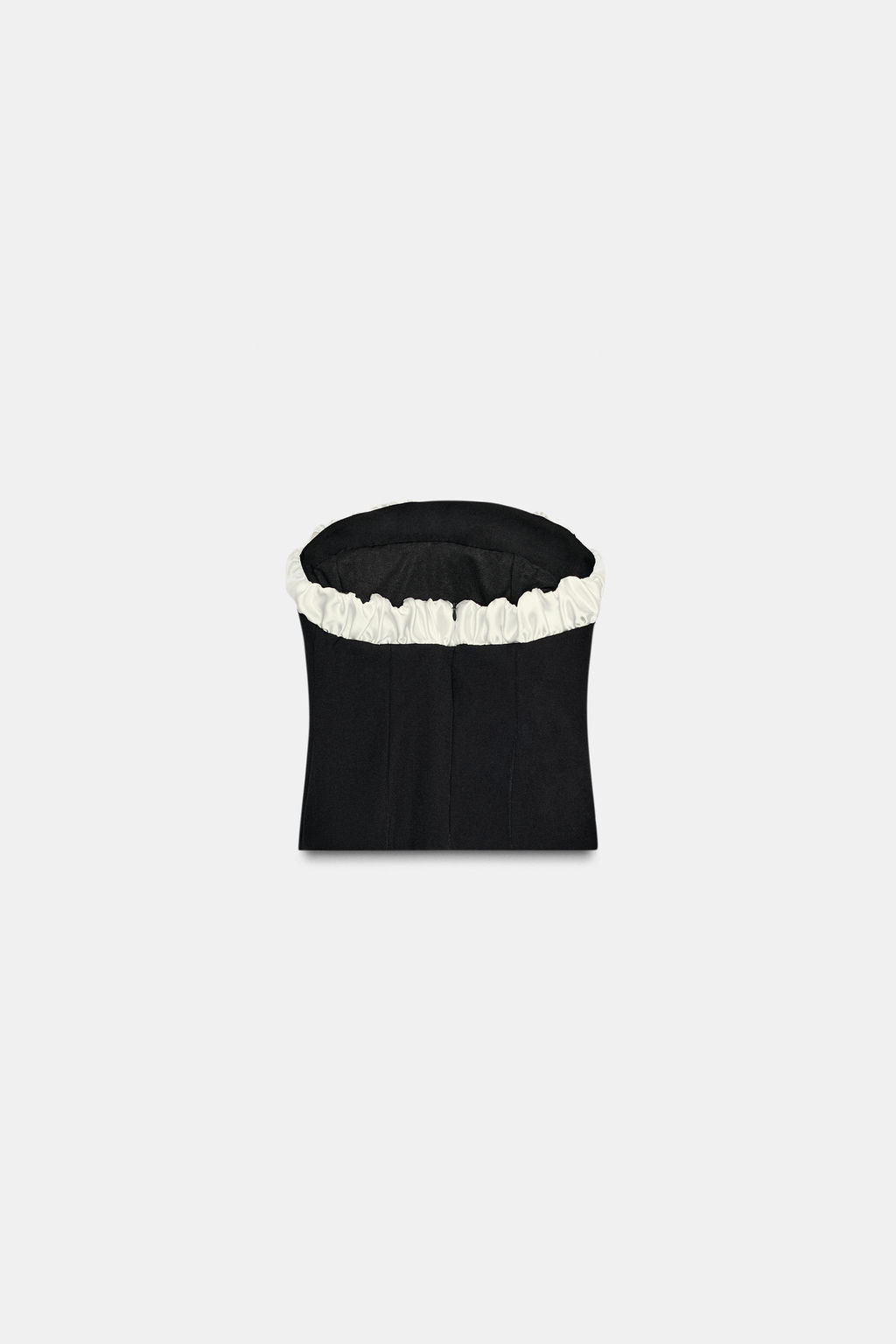 CONTRAST BOW BANDEAU TOP - Zara фото 8
