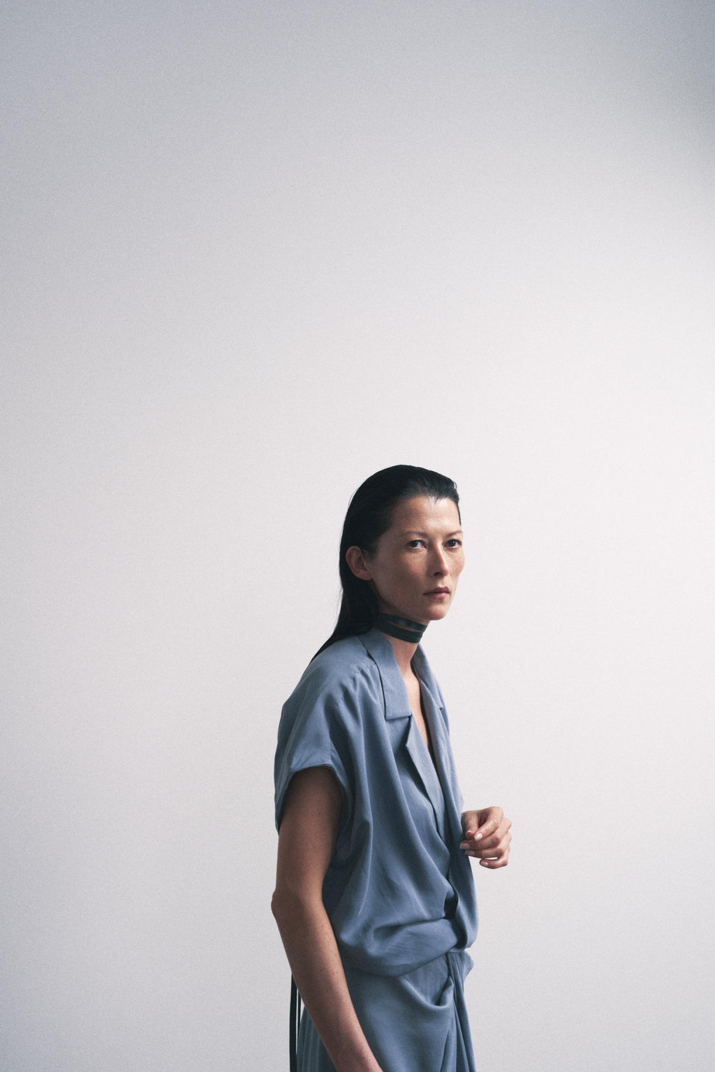 ZW COLLECTION SATIN WRAP DRESS - Zara фото 3