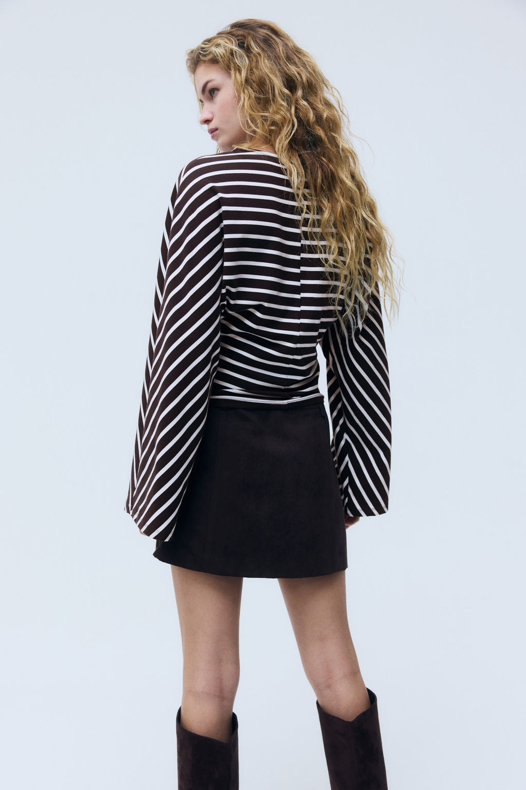 Top de punto con mangas murci?lago - H&m фото 5