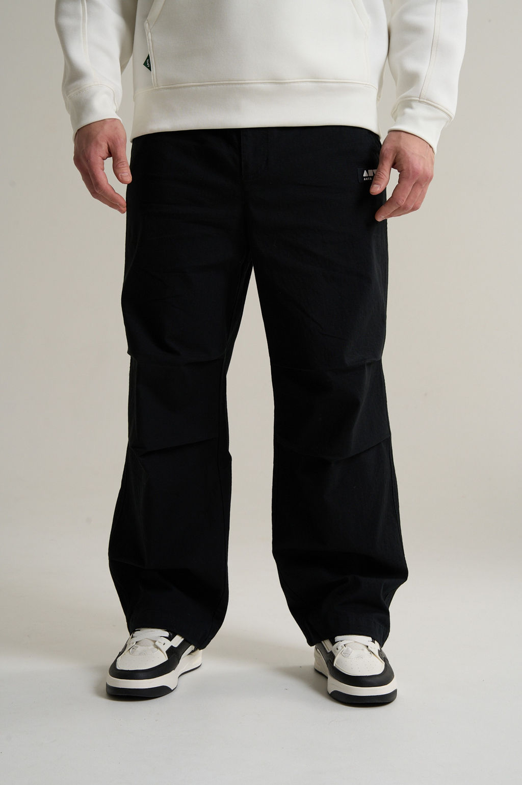 Брюки текстильные Черный ANTA SKATE Woven Casual Pants