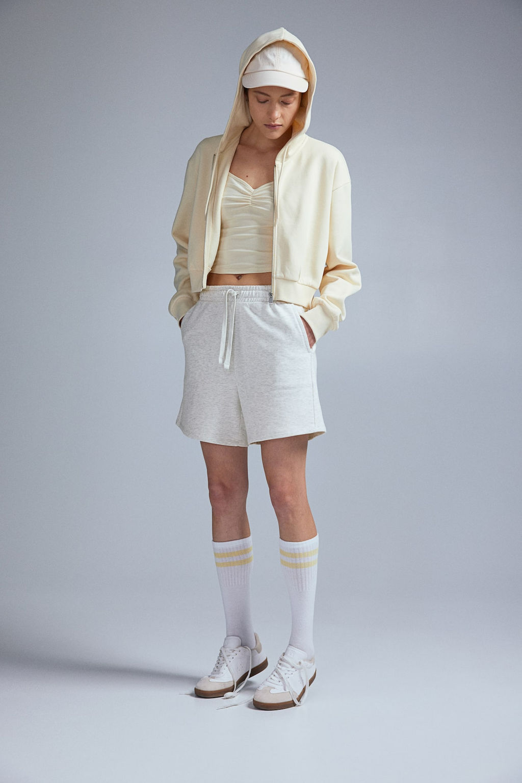 Pantalon corto en sudadera - H&m фото 2