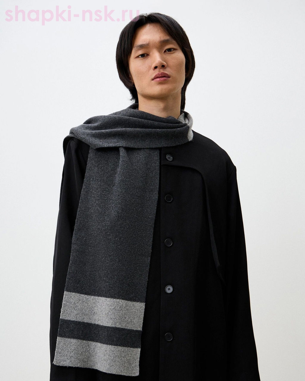 13343 MMS Шарф мужской (190 x 23)