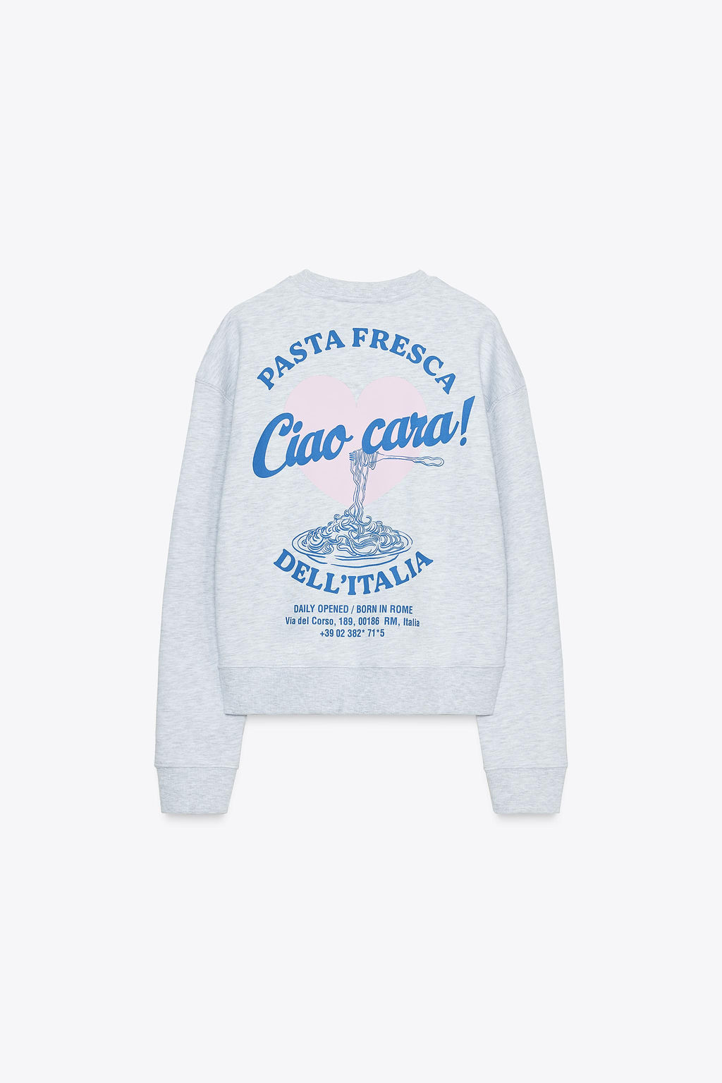 SLOGAN PRINT SWEATSHIRT - Zara фото 6
