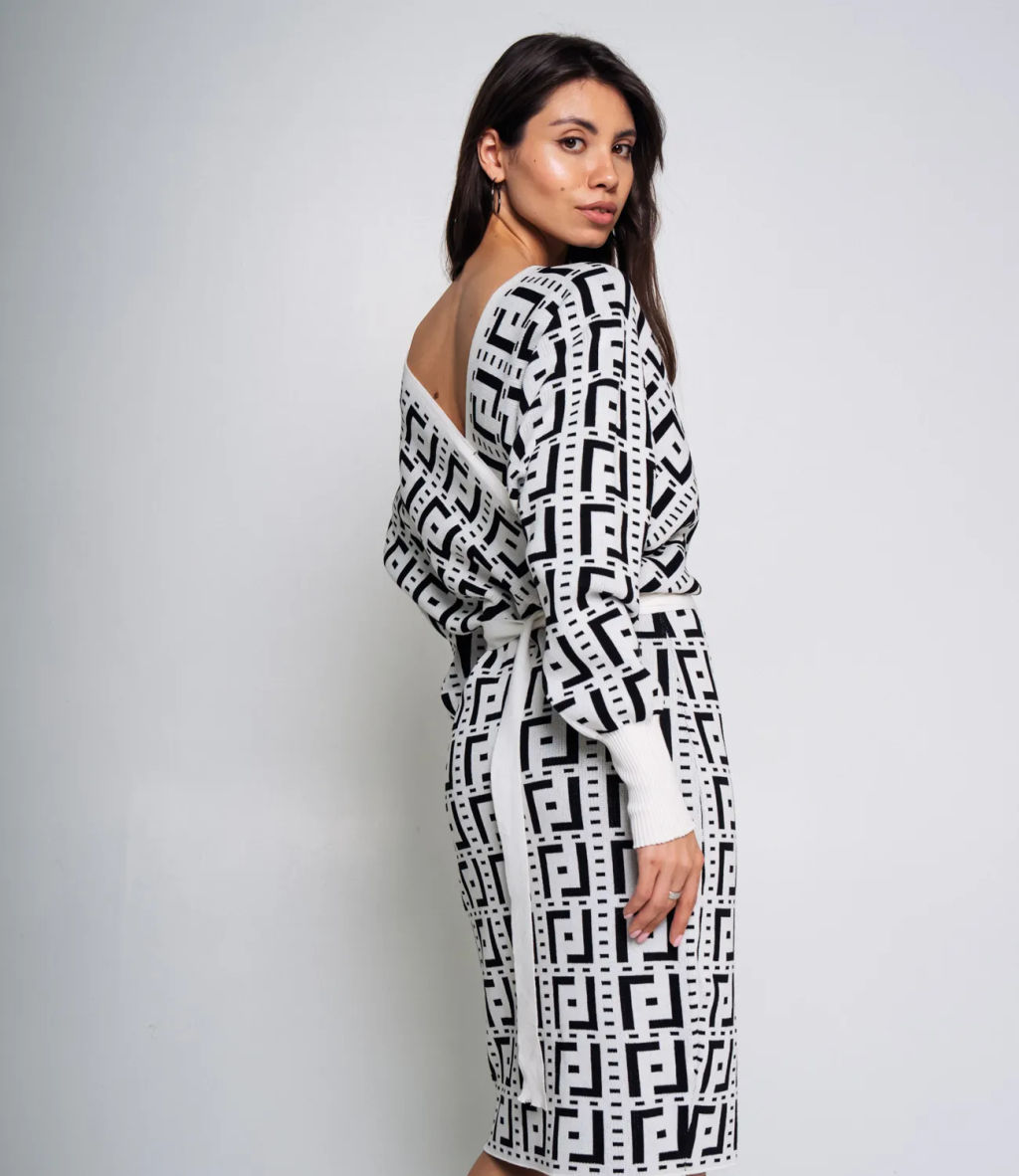 Платье #КТ2309, белый