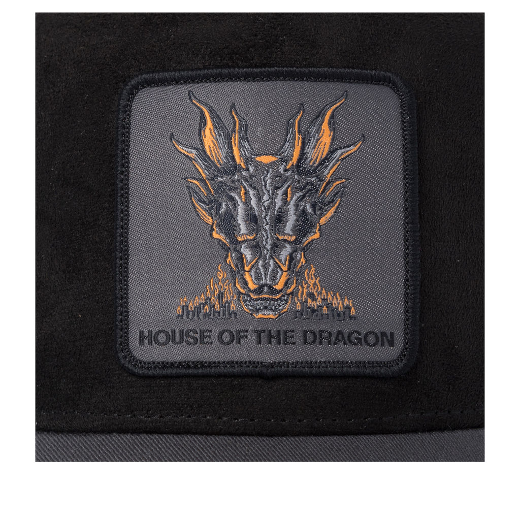 Бейсболка CAPSLAB арт. CL/HOD/1/PCT/DRA Game of Throne House Of The Dragon (черный / серый)