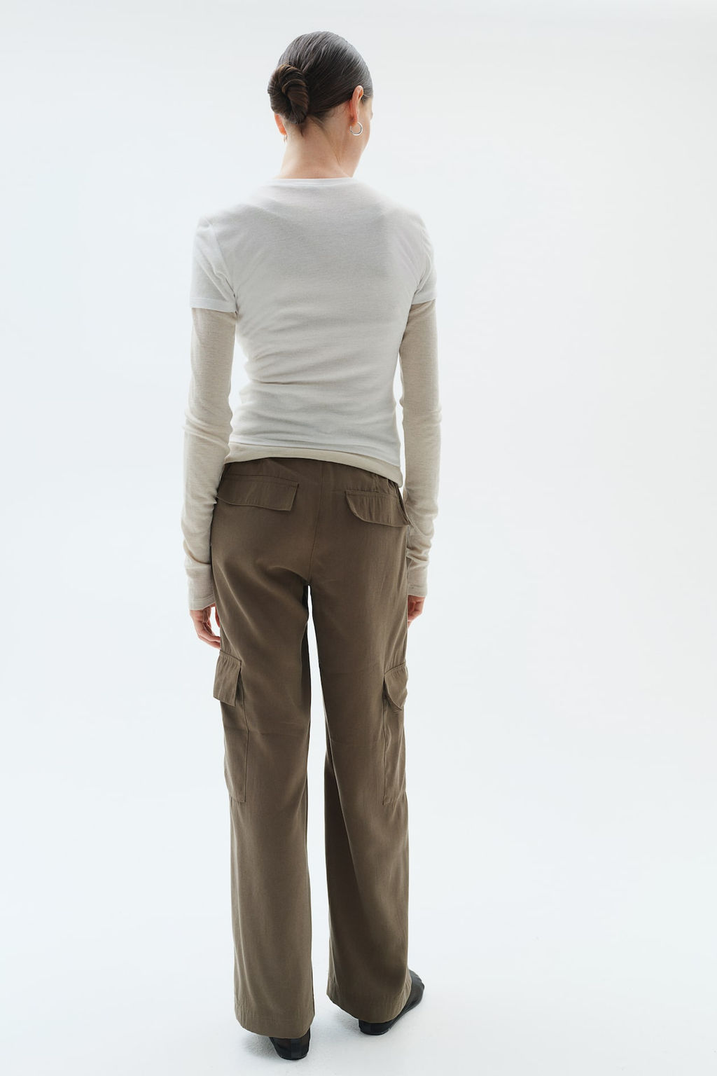 MAMA Pantalon cargo Before & After - H&m фото 3