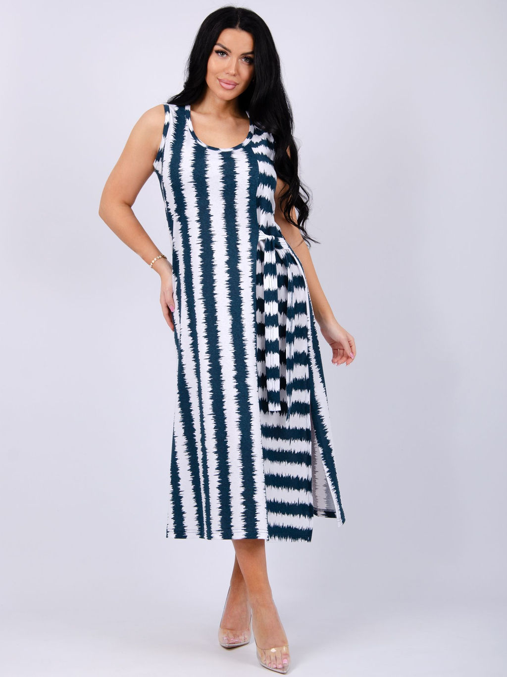 Сарафан "Бали" изумруд, трикотаж