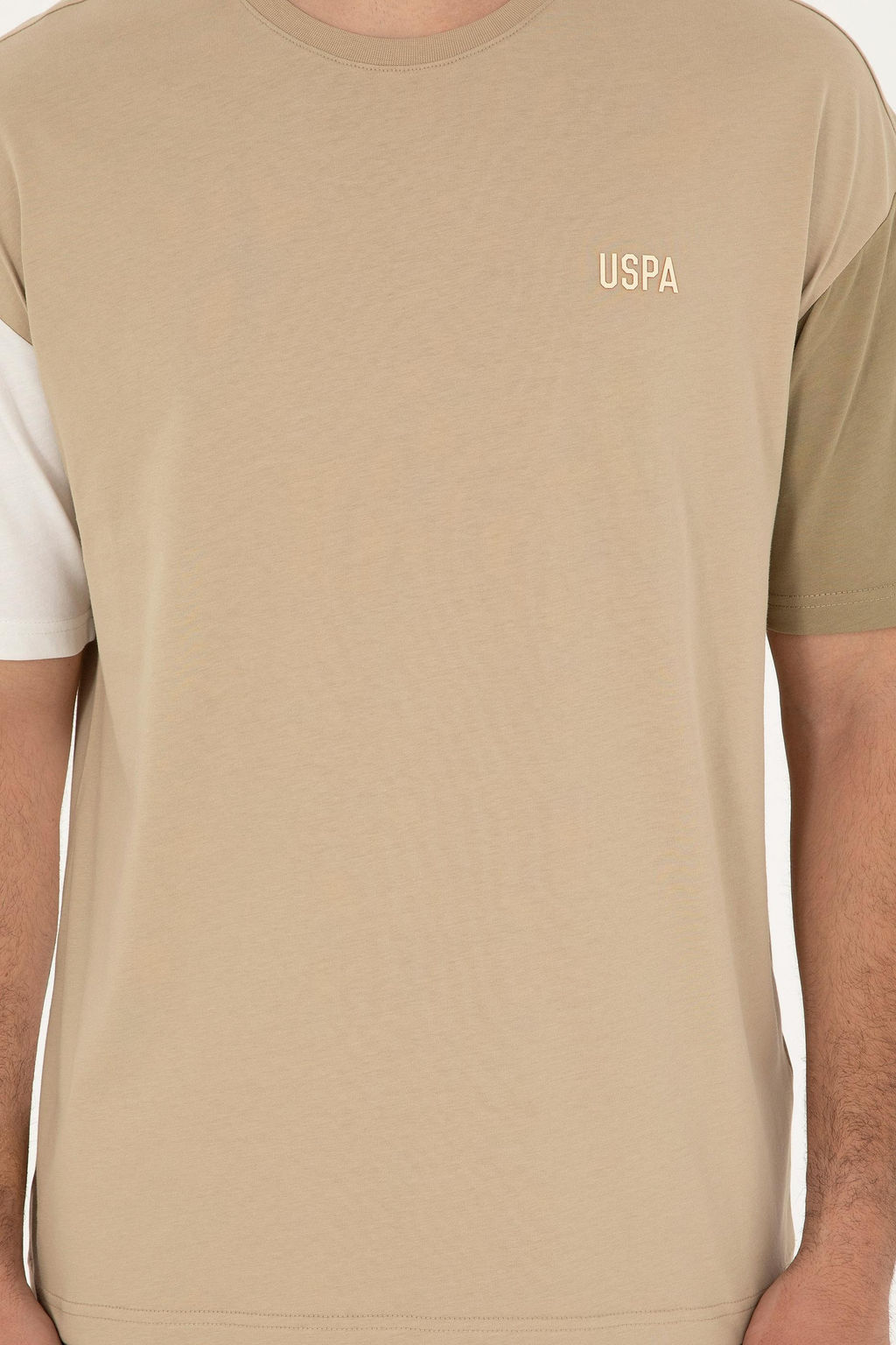 Мужская футболка светло-хаки Неожиданная скидка в корзине - U.s. polo assn фото 6