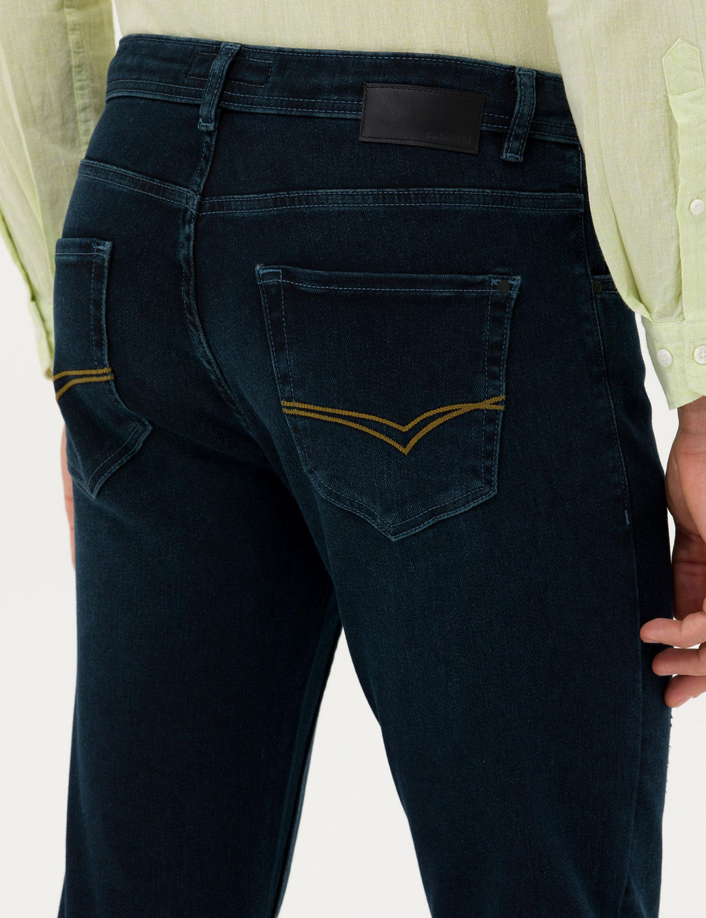 Темно-синие зауженные джинсы - Cacharel фото 7