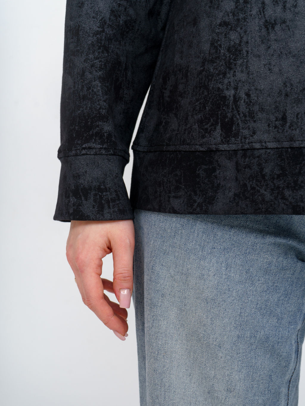 985 Свитшот винтаж из турецкого футера с лайкрой - Svetekst фото 44