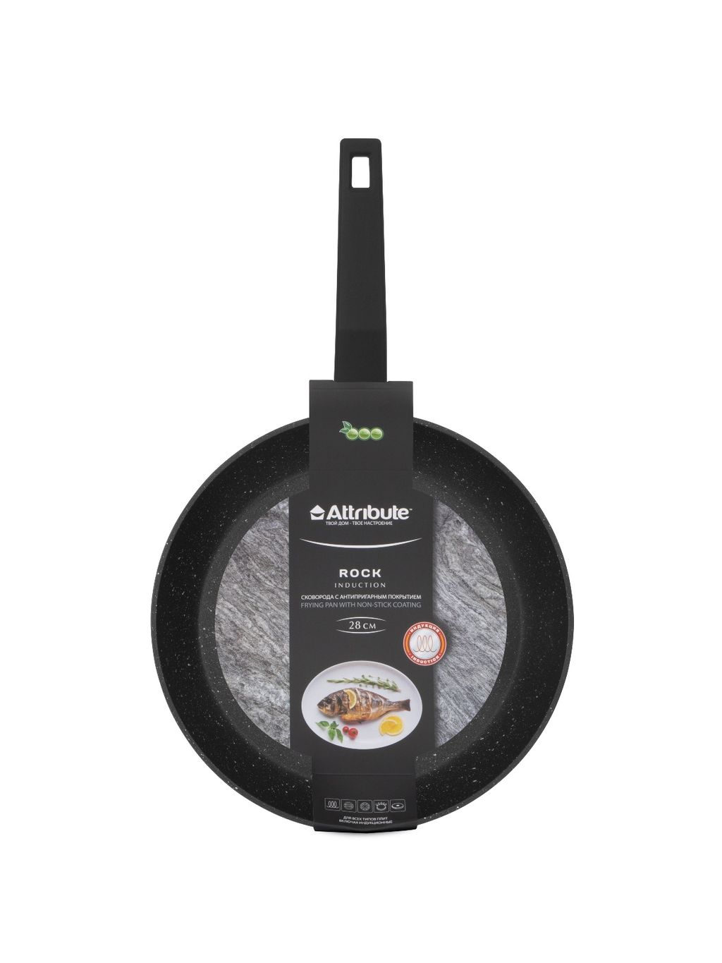 Сковорода ROCK 28см индукция
