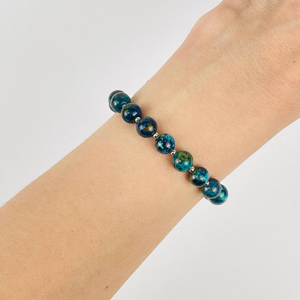 Браслет из Хризоколлы 16,5 см +