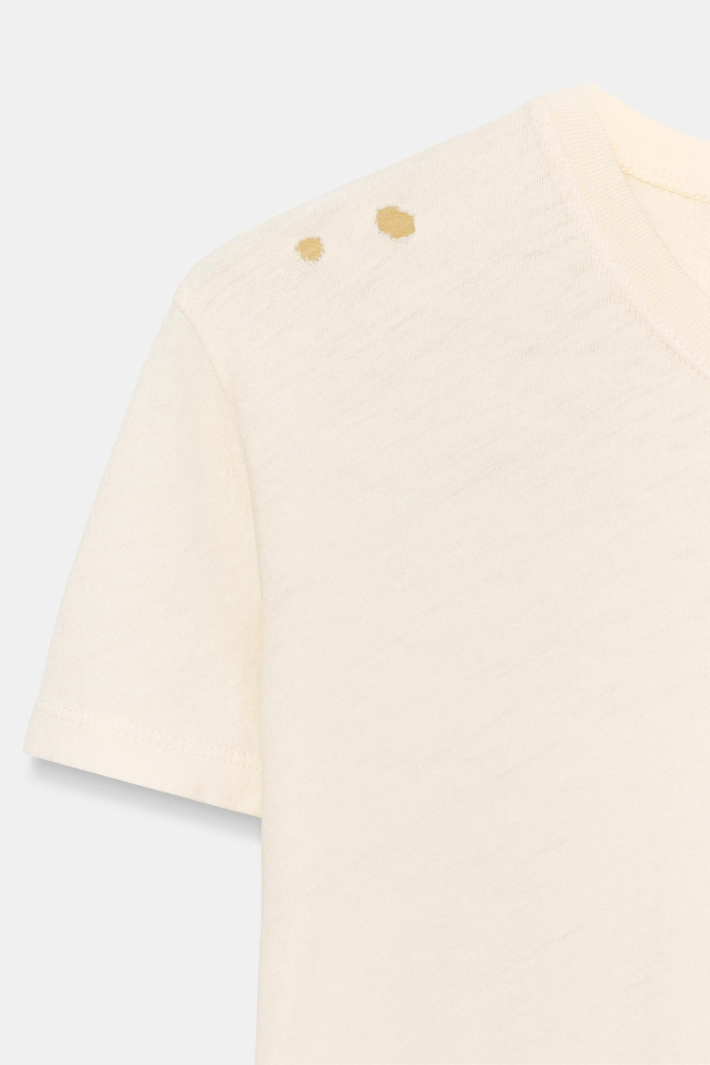 CAMISETA ROTOS MANGA CORTA / Crudo - Zara фото 7