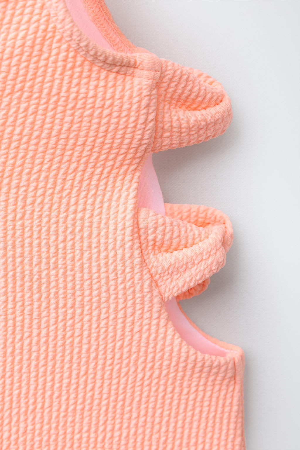 6-14 A?OS/ BA?ADOR ENTERO LAZOS CUT OUT / Naranja