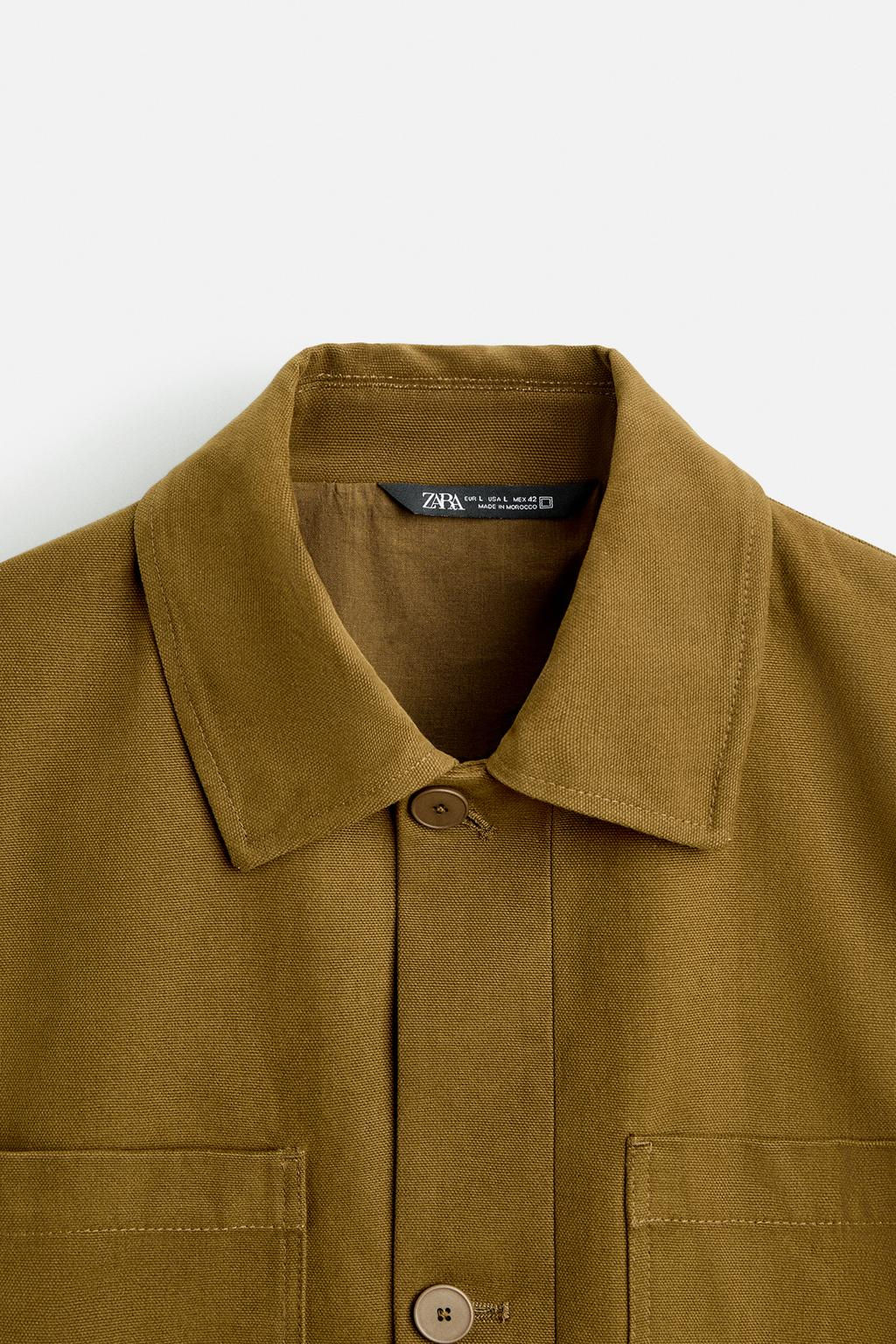 OVERSHIRT WITH POCKETS - Zara фото 8