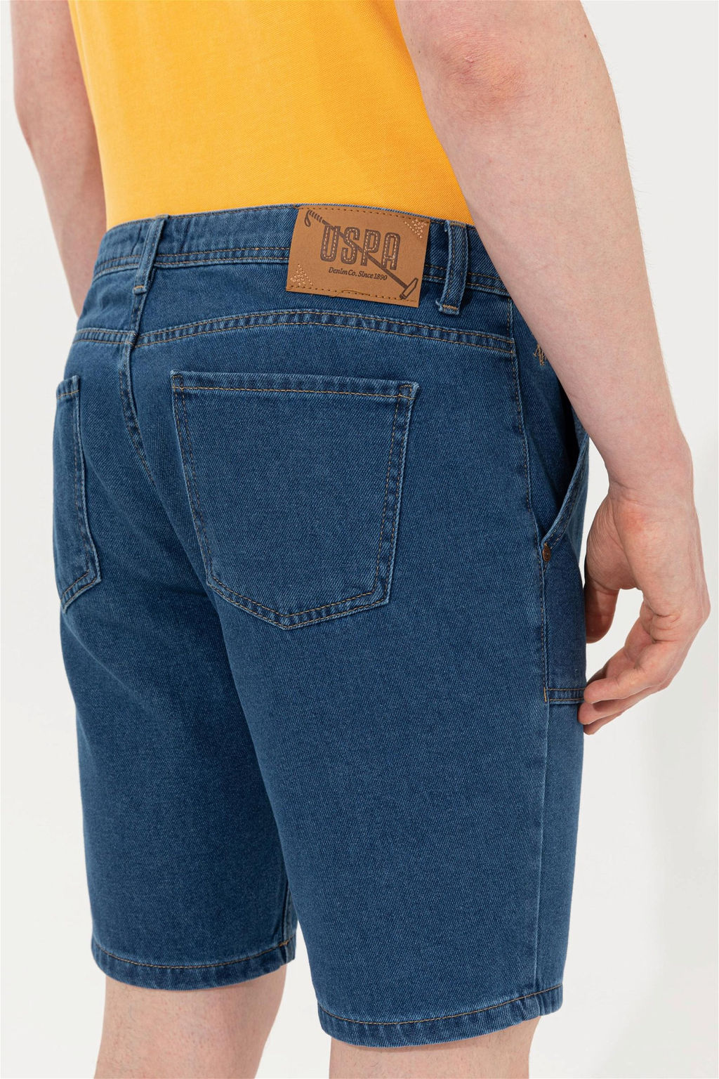 U. S. Polo Assn Мужские синие джинсовые шорты - U.s. polo assn фото 14