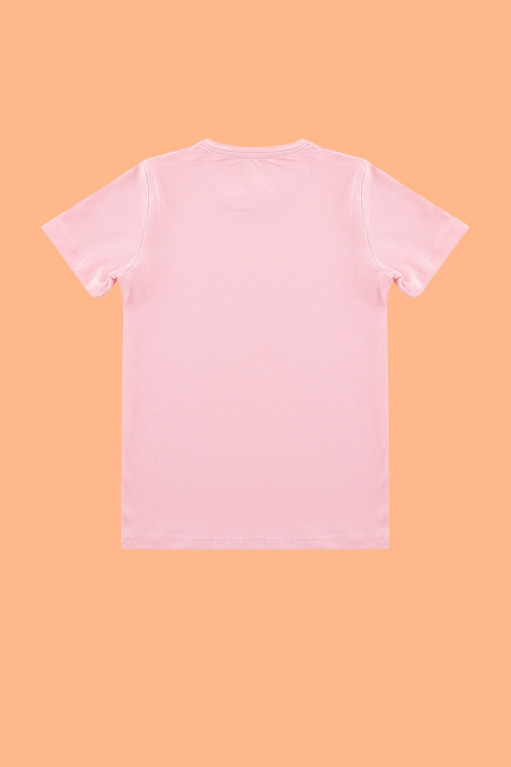 Beyaz-Pembe 2li K?z Cocuk Pamuklu Basic Regular Kal?p K?sa Kol Orme T-Shirt TKDSS24TS00021 - Trendyolmilla фото 5