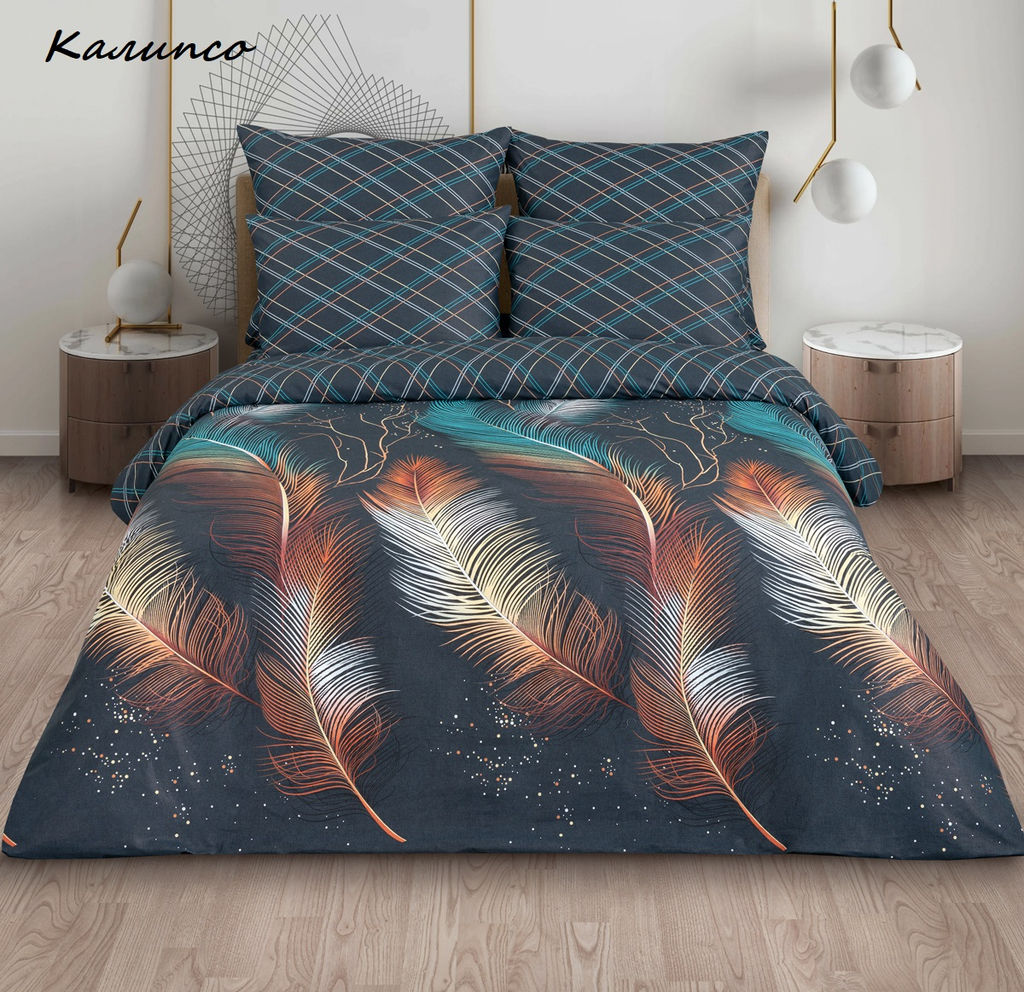 Комплект постельного белья Калипсо, 1,5-сп Поплин