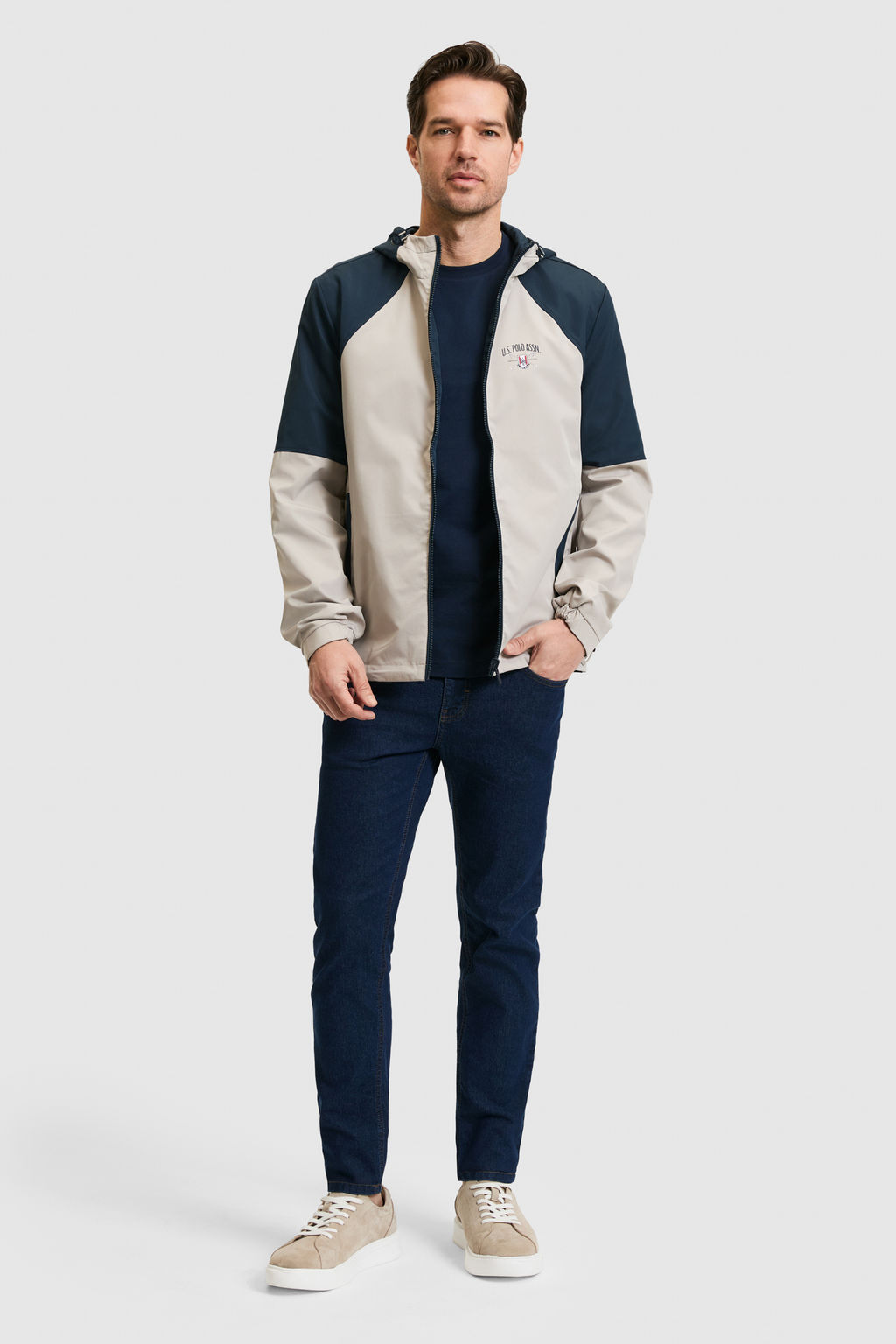 Erkek A__k Gri Mont - U.s. polo assn фото 6