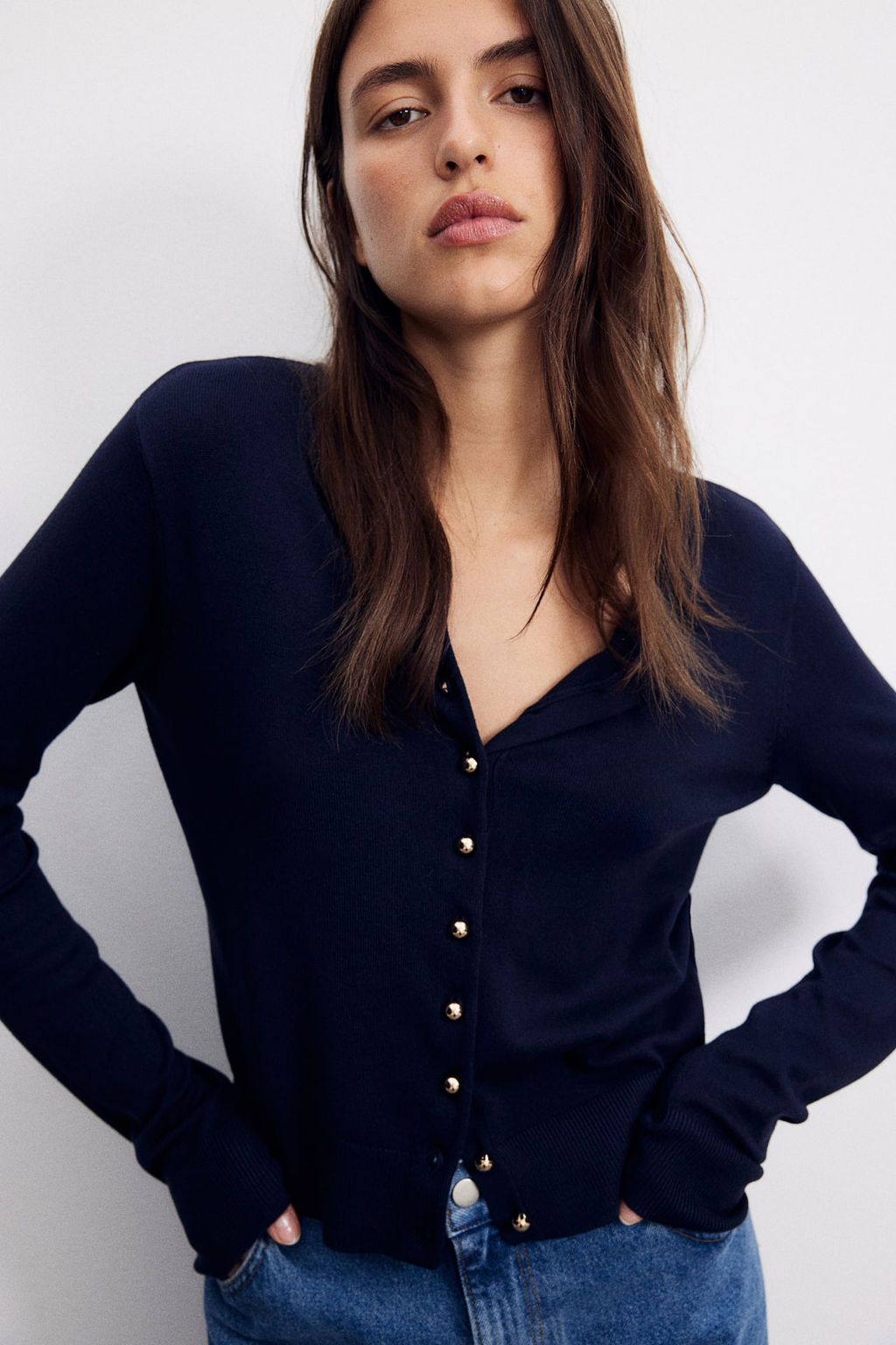 Cardigan de punto