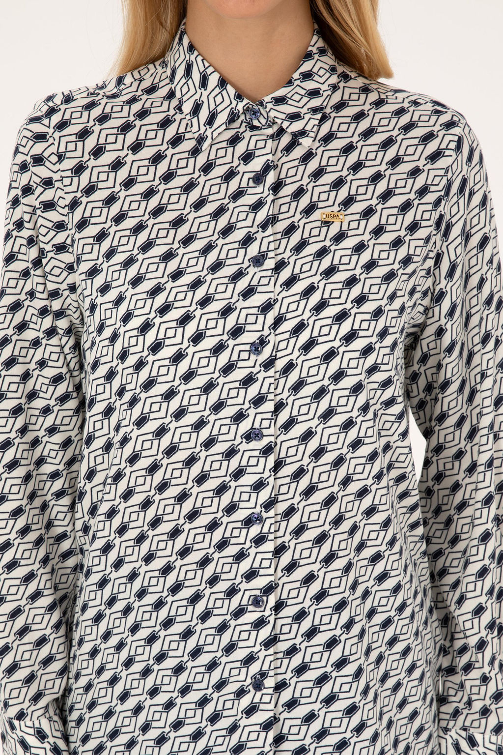 Kad_n Lacivert Uzun Kollu G_mlek - U.s. polo assn фото 7