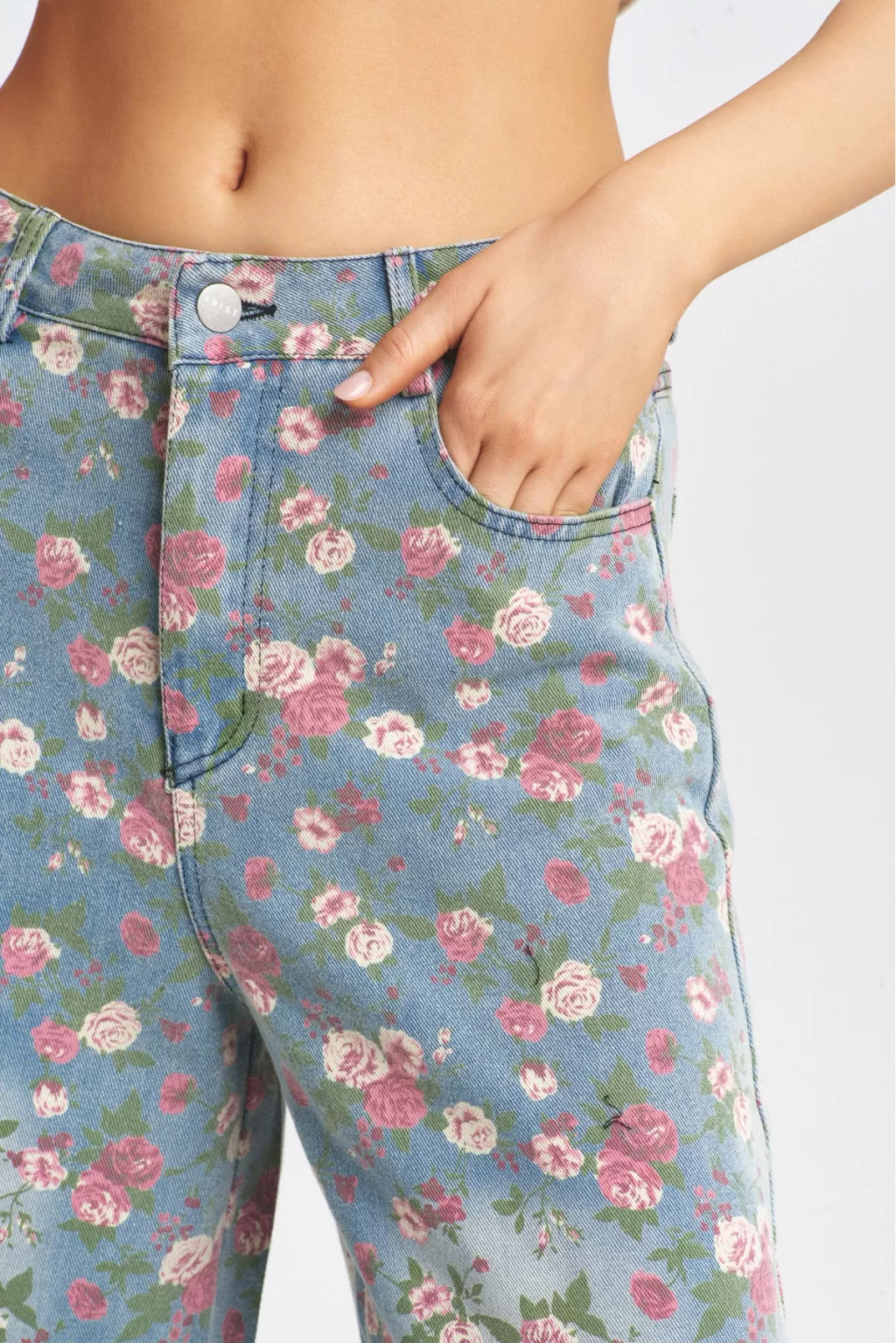 Джинсы Floral Blue - Erist store фото 14