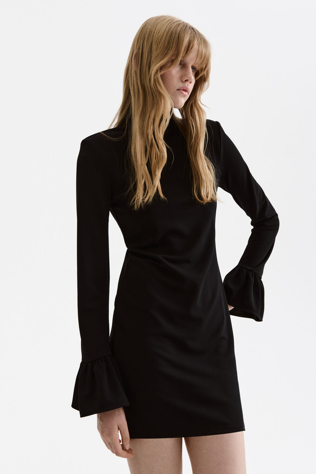 Vestido brillante con hombreras - H&m фото 3