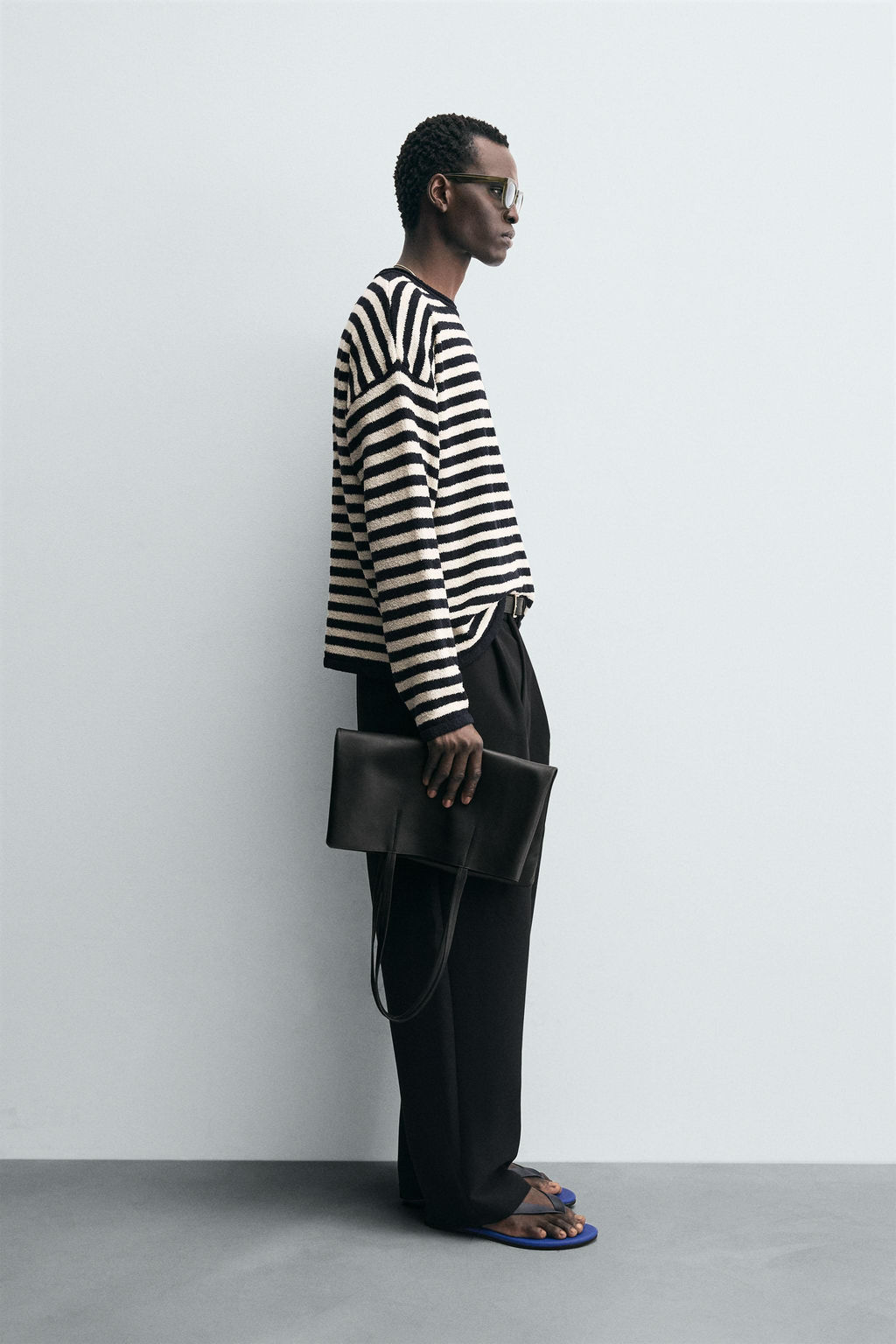 LIGHTWEIGHT STRIPED SWEATER - Zara фото 4