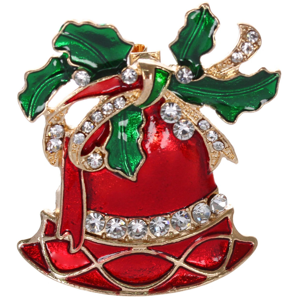 Цена за 3 шт. Брошь "Best Podarok - Звездный Перезвон", 4*3.5см