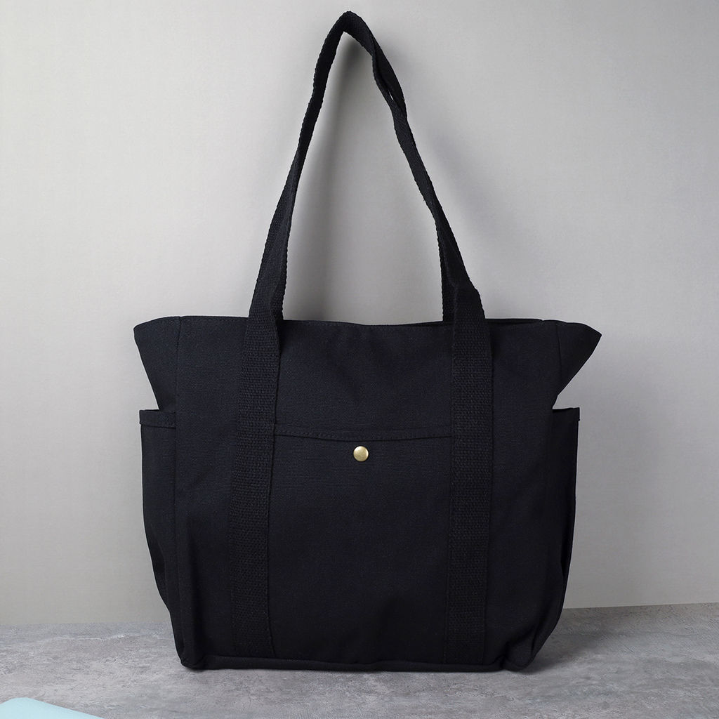 Сумка дамская шоппер 26х31х38х12 черный / MIR - 06 /уп 40/ - ГалеонТрейд фото 7