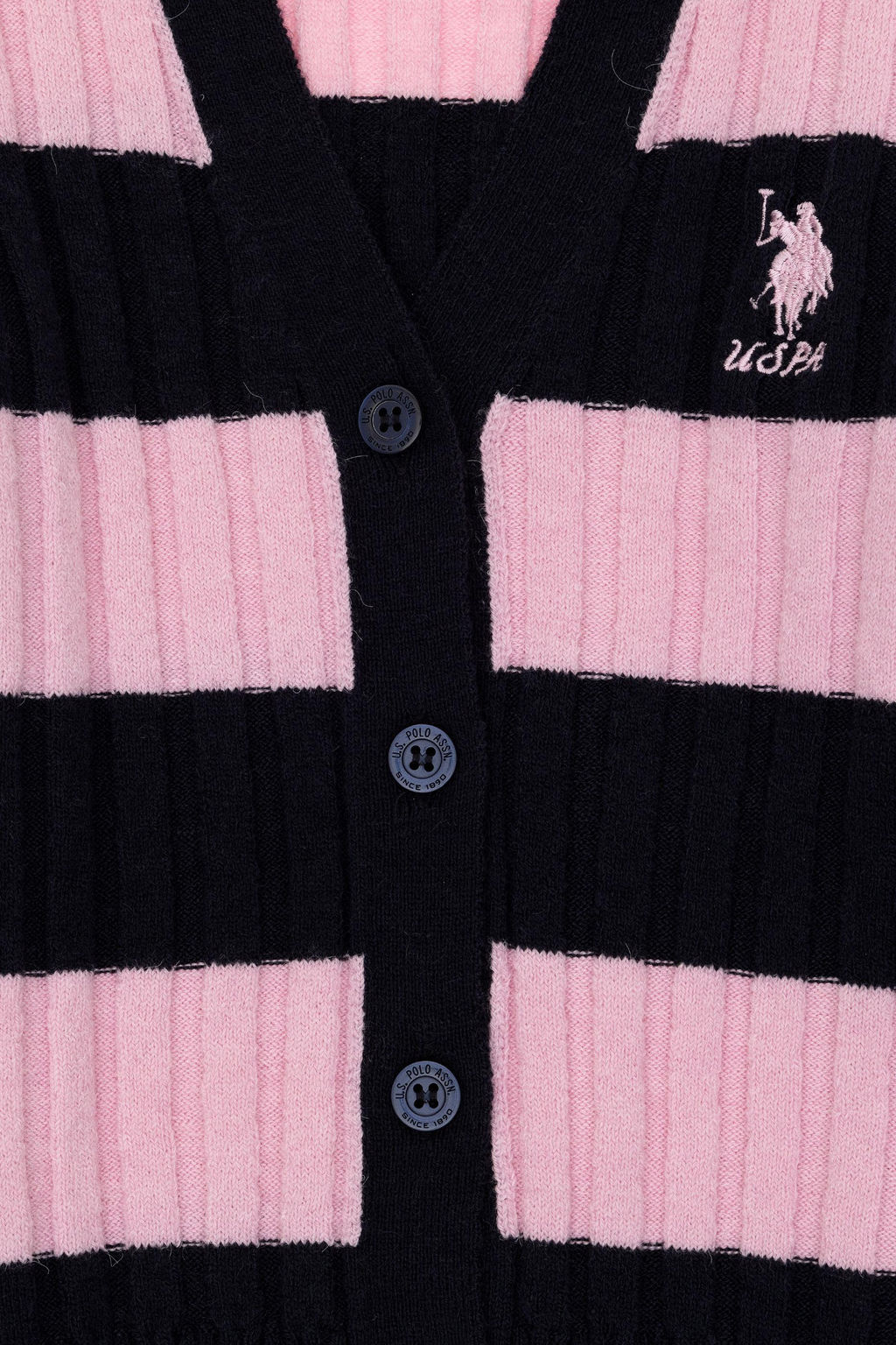 Темно-синий трикотажный кардиган для девочки Неожиданная скидка в корзине - U.s. polo assn фото 5