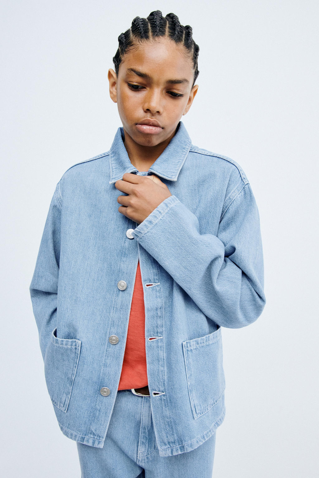 STORIESZ - SOBRECAMISA DENIM / Azul