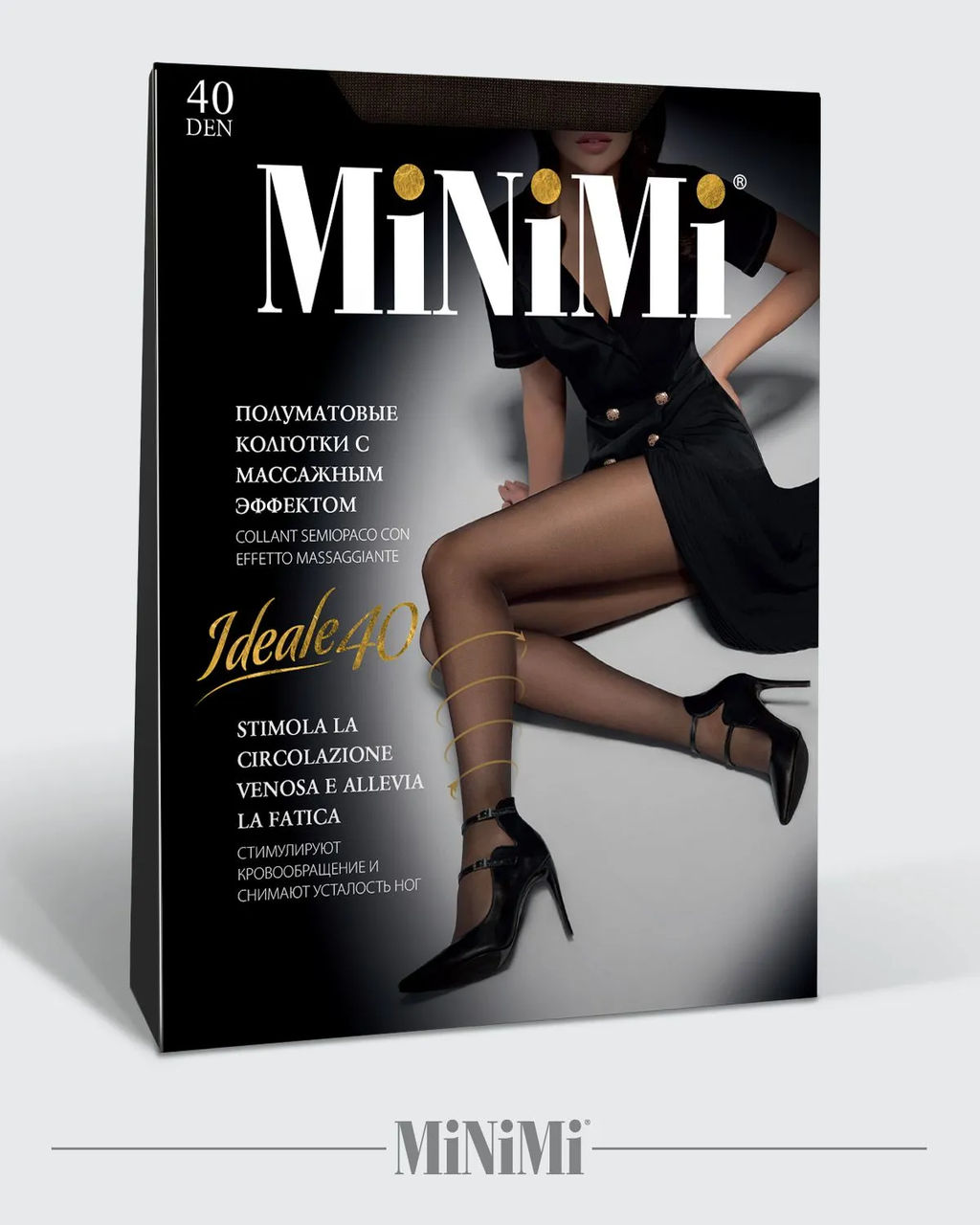 (Minimi) Ideale 40 (чз) cappuccino  фото 2