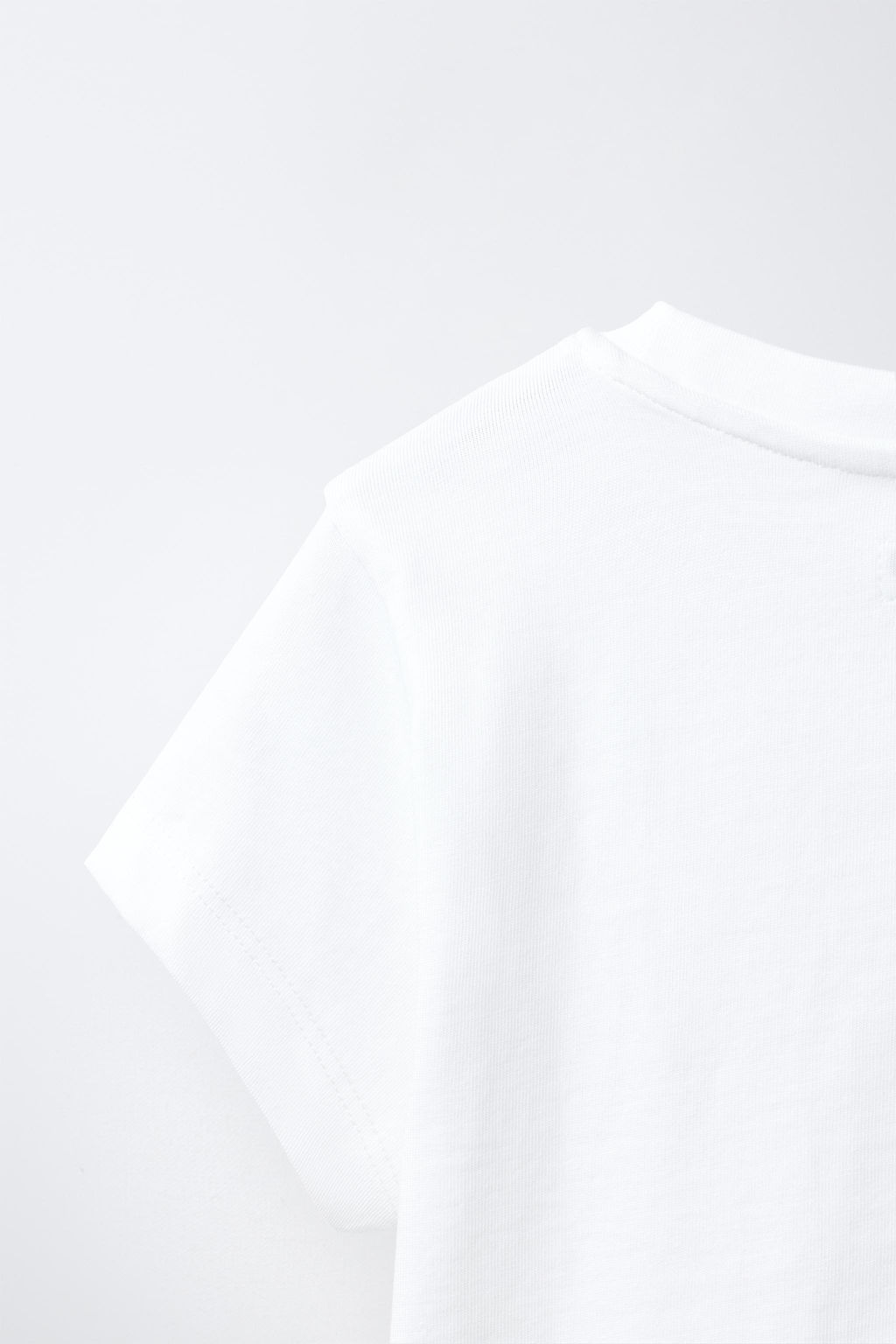 CAMISETA ESTAMPADA TEXTO / Blanco - Zara фото 4