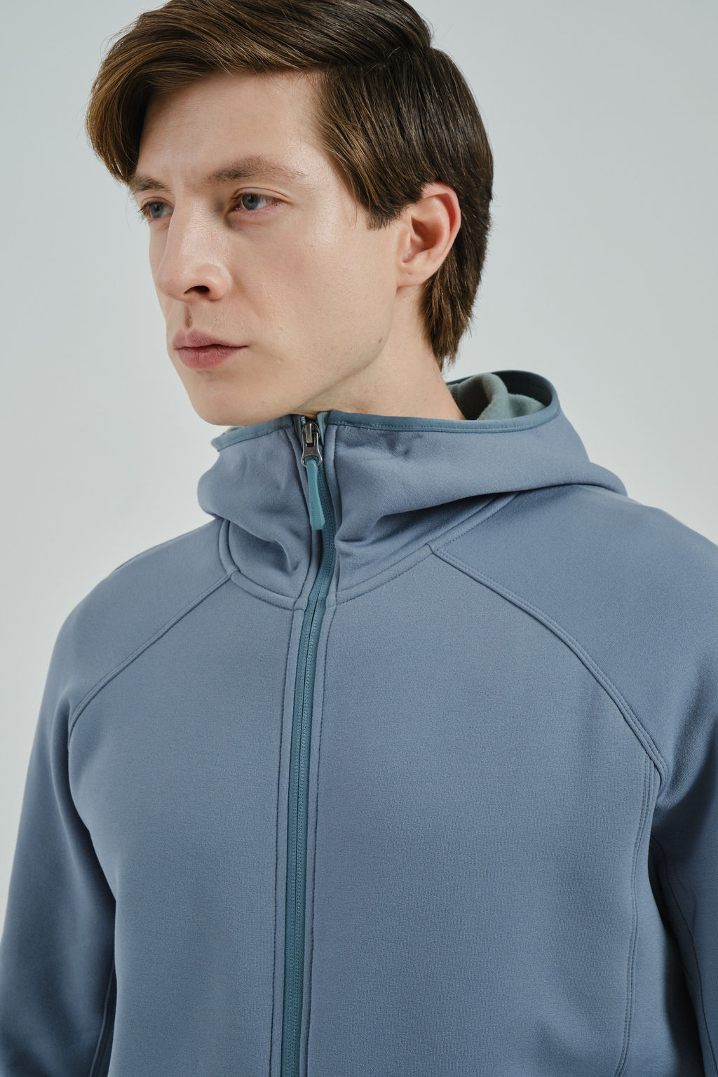 Толстовка на молнии утепленная GUANJUN Синий - Anta фото 3