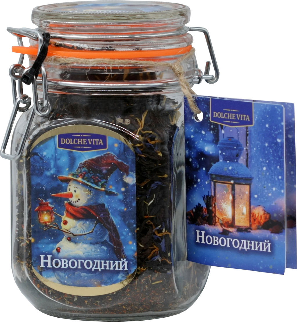 Dolche Vita. Новый год. В стекле. Новогодний 125 гр. стекл.банка