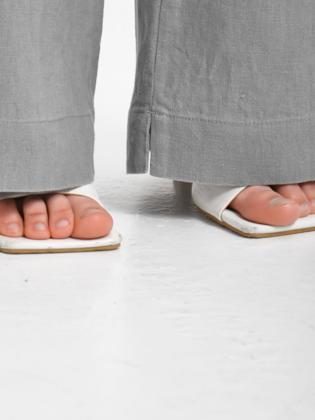 Брюки изо льна - Marchello marchellini фото 8