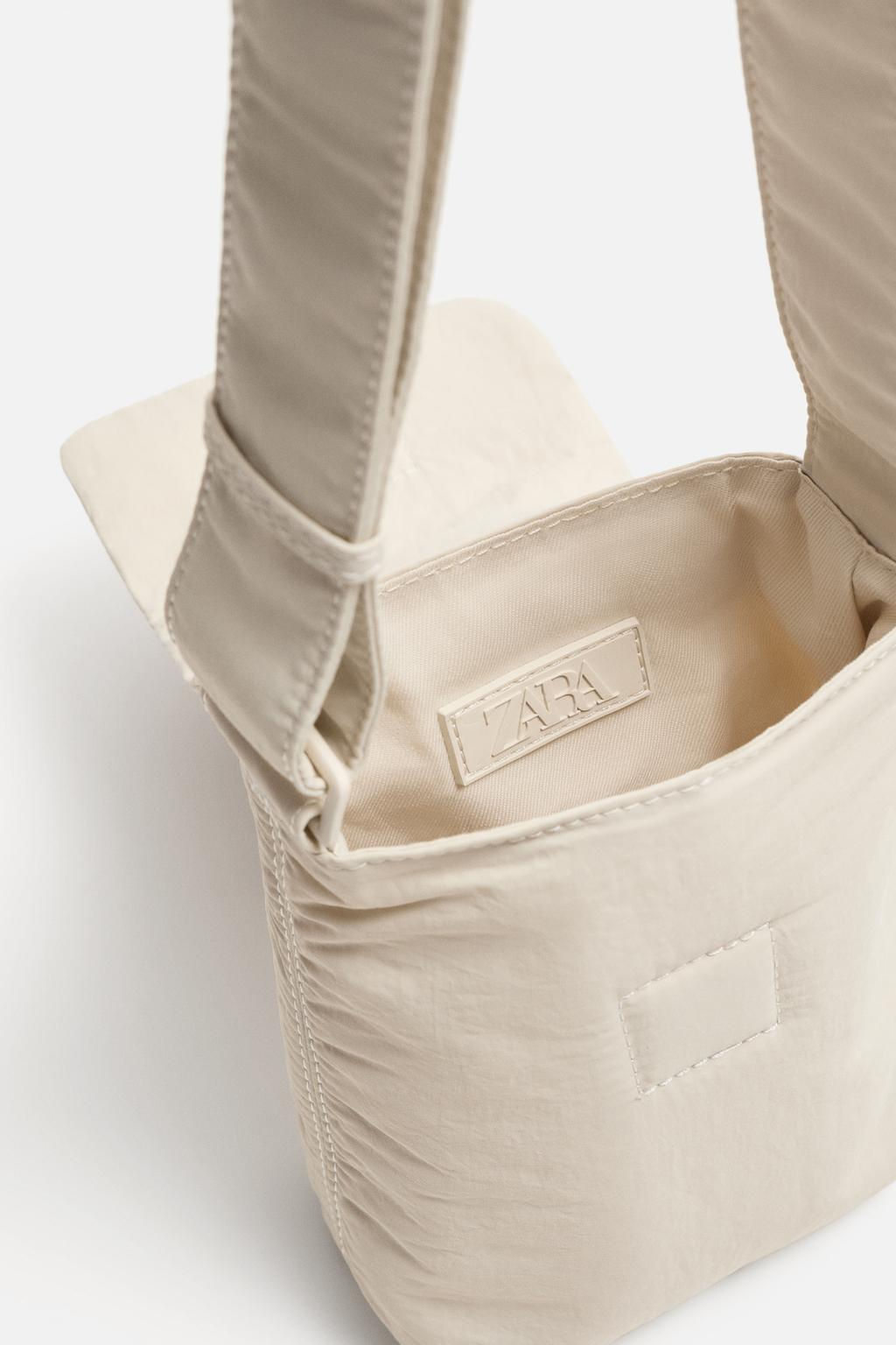 MINI NYLON MESSENGER BAG - Zara фото 7