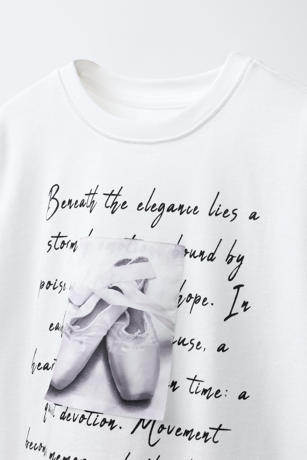 BALLET PHOTOGRAPHY T-SHIRT - Zara фото 3