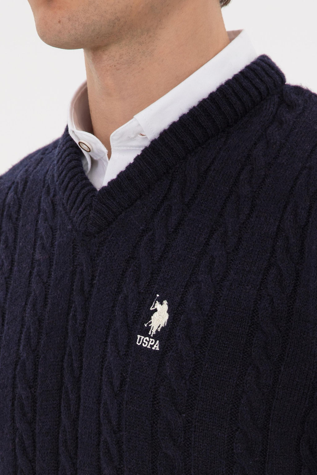 Erkek Lacivert Kazak - U.s. polo assn фото 7