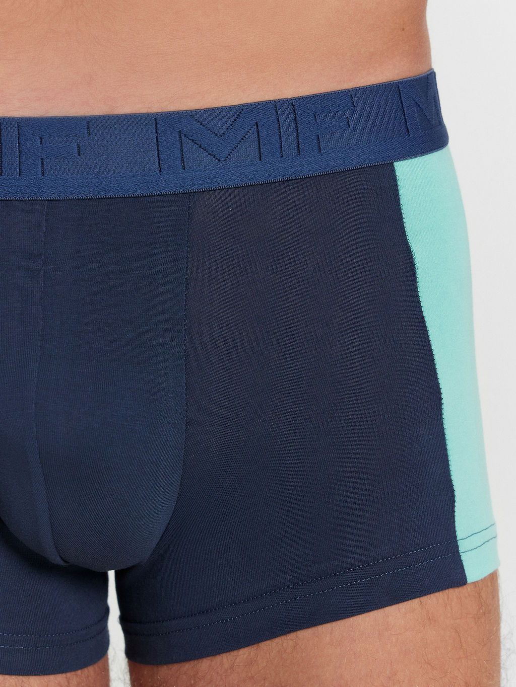 Цена за 2 штуки! Трусы мужские боксеры синие морская глубина 411224 - Mark formelle фото 3