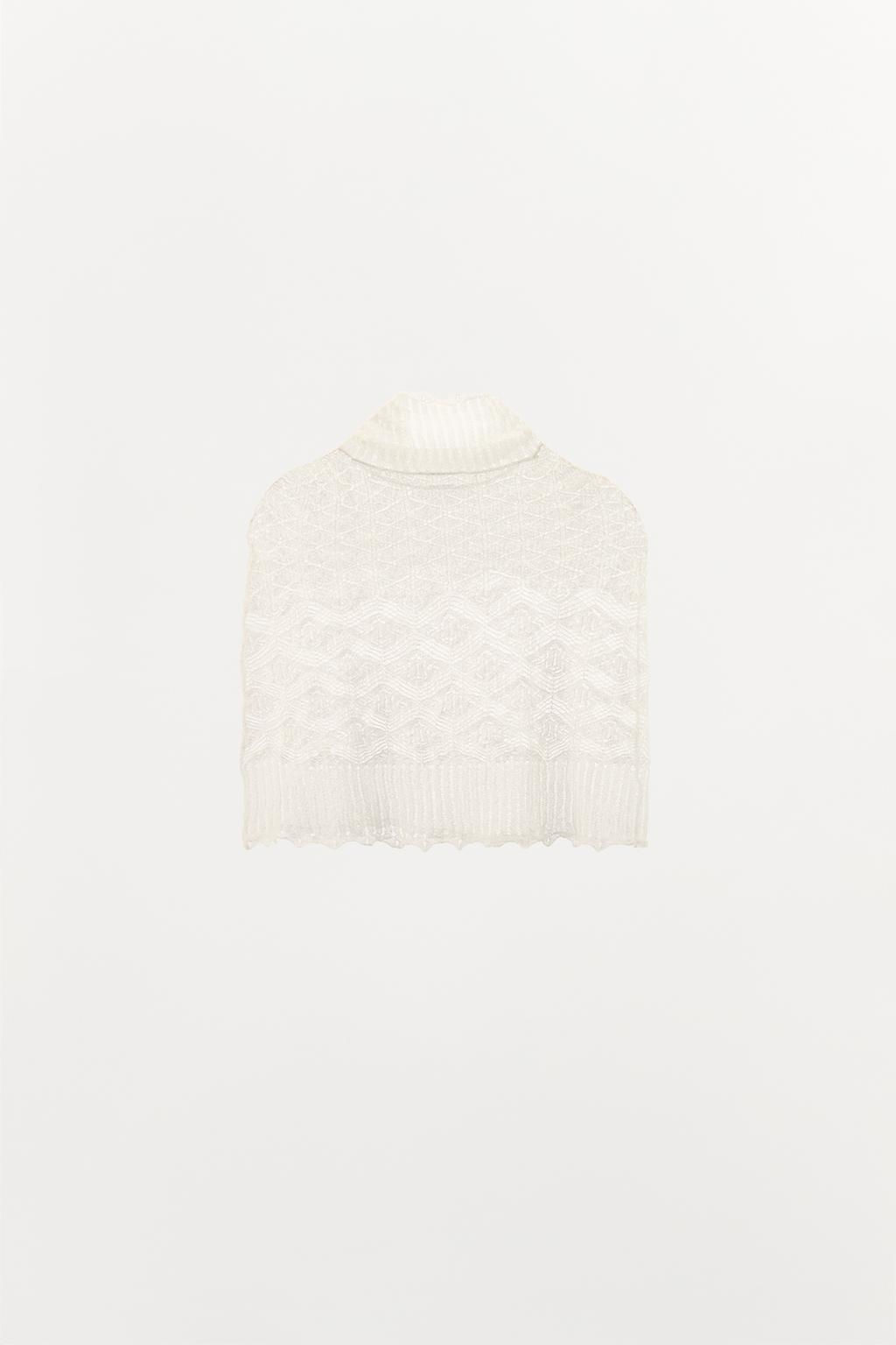 KNITTED CAPE - Zara фото 4