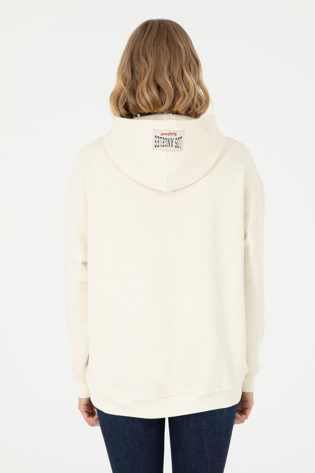 Женский кремовый свитшот - U.s. polo assn фото 12