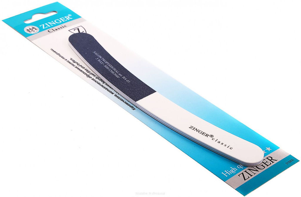 Zinger Полировка для ногтей 3-х сторонняя / Classic ВА-05