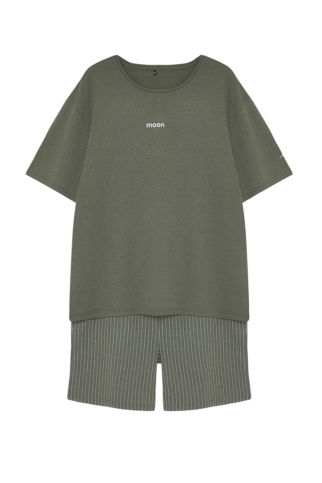 TRENDYOL MAN Buyuk Beden Bordo Regular Fit Rahat Bask?l? Sortlu Pijama Tak?m? TMNSS23PT00014 - Trendyolmilla фото 13