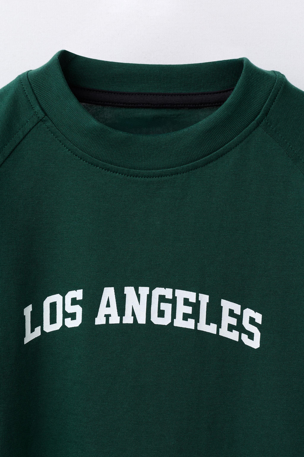 JOGGING T-SHIRT WITH LABEL - Zara фото 3