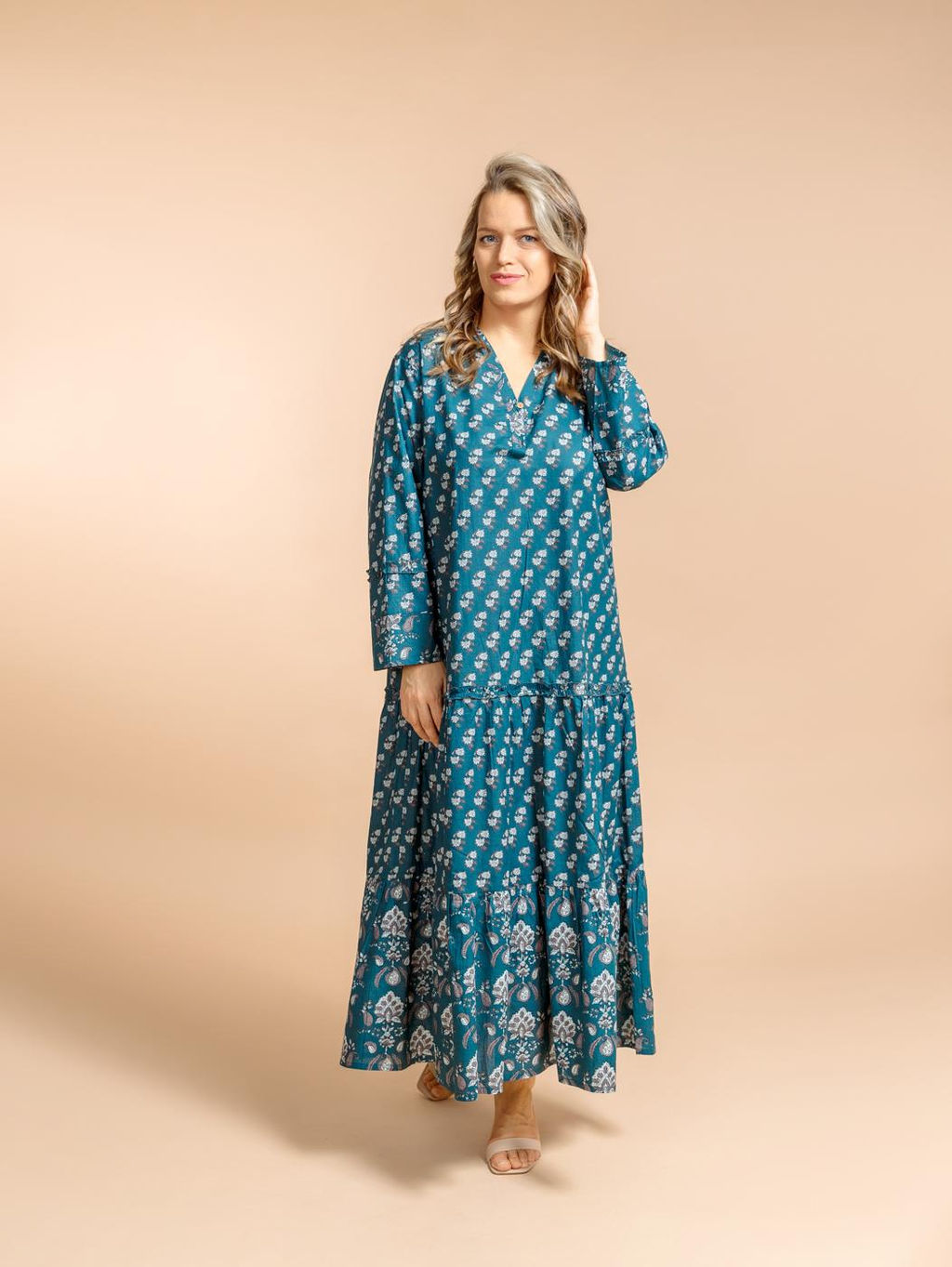 Платье (хлопок) №25-585-5 - Ганг фото 2